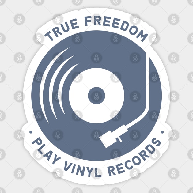 Play Vinyl Records Sticker by Timeless Chaos